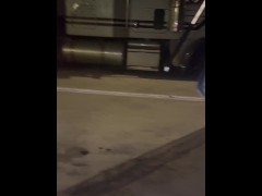 Whore at the truck stop.