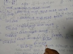 Prove this math , Ratios of multiple angles Math part 18