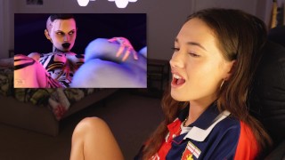 THE PORN REACTS TO THE BLUE STAR MASS EFFECT