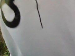 Cumshot on a bike 🚲 part 16 little cum 💦🎥