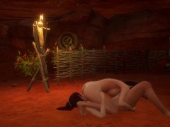 Outdoor Lesbian 69 Pussy Licking 4K