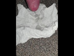 Dammit, I got cum on the carpet