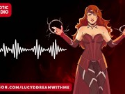 Preview 1 of The Scarlet Witch Makes You Her Submissive Toy | Audio Roleplay for Men | Fdom | Bondage | Cum In Me