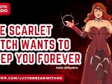 The Scarlet Witch Makes You Her Submissive Toy | Audio Roleplay for Men | Fdom | Bondage | Cum In Me