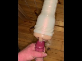 masturbate, solo male fleshlight, fleshlight, hardcore