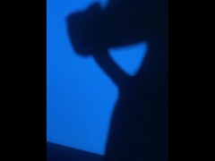 Projector Screen BBC handjob(Onlyfans: MisterMaverik)