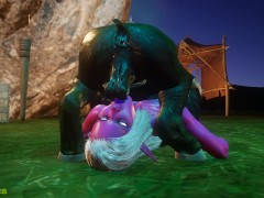 Old goblin cums in a night elf - Screenshot 1 of 16 - Pinqueen