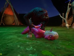 Old goblin cums in a night elf - Screenshot 13 of 16 - Night Elf