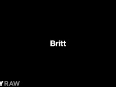 TUSHYRAW Cute & tiny Blonde Britt gapes like a pro - Screenshot 1 of 16 - Tushyraw