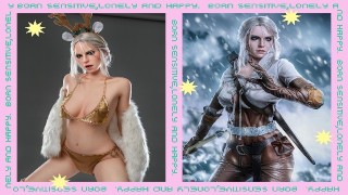 Muñeca sexual inspirada en The Witcher - Ciri por Game Lady
