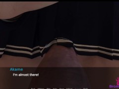 Slave U E46 - Akame Feeds me with her Futa Cock for Lunch (POV)