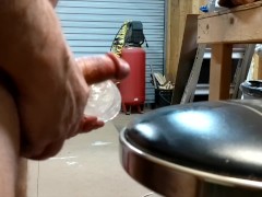Busting out a quick nut - Screenshot 1 of 16 - Cumshot