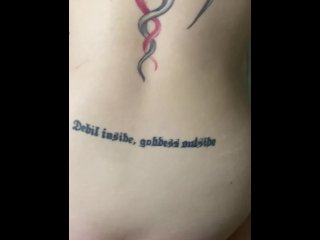 big tits, tattoo girl, argentina, tattoo
