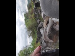 Piss in the river in sacred hot springs