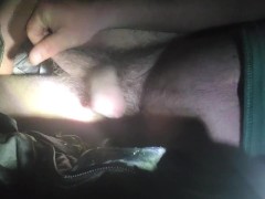Night masturbation by torch nature rumbling