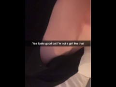 A bartender cheats with me after Club! Snapchat 5/16
