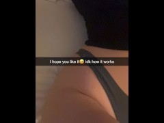 A bartender cheats with me after Club! Snapchat 7/16