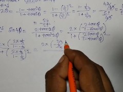 Prove this math , Ratios of multiple angles Math part 20