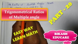 Bewijs deze wiskunde, Ratio's van meerdere hoeken Wiskunde deel 20