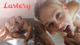 Sexo íntimo com amador de Blonde deslumbrante - Lustery