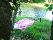 Preview 6 of SOLO GIRL EXHIBITING OUTDOOR AT THE RIVER