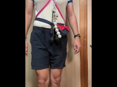 この恥装格好でスーパーに出かけます（アナルプラグ挿入済み） - Screenshot 3 of 16 - First Time Anal