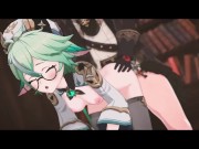 Preview 6 of hentai 3d porn green hair babe fuck
