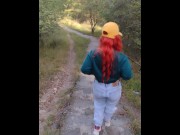 Preview 2 of Flashing ass in public park