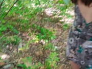 Preview 2 of A beauty walks naked in the forest