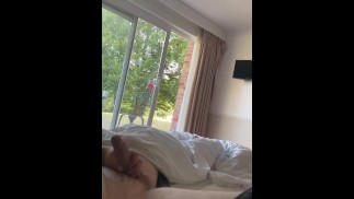有风险的手淫，门窗打开一楼