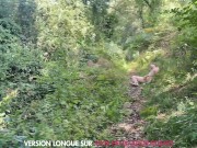 Preview 1 of A french student gets used in a forest