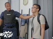 Preview 1 of TWINKPOP - Security Guy Trent King Replaces Dane Jaxson's Butt Plug Toy With His Big Cock