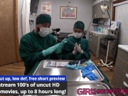 Preview 2 of Doctor Aria Nicole & Doctor Tampa Try On Latex And Surgical Gloves At GirlsGoneGynoCom!