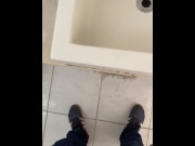 Preview 5 of real estate agent enters the apartment and washes the cock in the bathroom sink