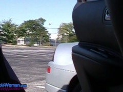 MILF Braless outdoors wearing a Sheer Blouse - Screenshot 11 of 16 - Milf