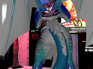 Sexy Furry Teasing Sensual Sexy Dance (VR Vtuber)