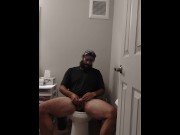 Preview 2 of Cum with me in the bathroom. Uncut Unedited Cumshot