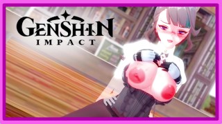Lynette From Genshin Impact Wishes You Well