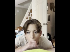 Eye Contact POV Blowjob