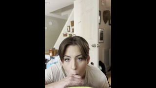 POV Blowjob With Eye Contact