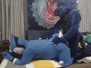 Preview 6 of Dragon Humps Blue Jay Doggy