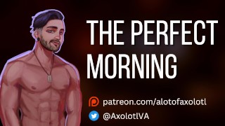 M4F The Perfect Morning Cozy Boyfriend Experience ASMR Audio Roleplay