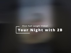 2B, Reprogrammed Android in Brothel, Sucks and Fucks to Orgasm