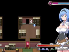 【#12エロゲー ナイトメアナイト~聖なる騎士と堕欲の魔術(体験版)実況】銭湯で後ろからおっぱい揉まれ、野外で手コキ顔面、フェライラマチオで口内射精され・・(ファンタジーRPG同人エロゲー) 4/16