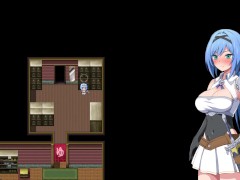 【#12エロゲー ナイトメアナイト~聖なる騎士と堕欲の魔術(体験版)実況】銭湯で後ろからおっぱい揉まれ、野外で手コキ顔面、フェライラマチオで口内射精され・・(ファンタジーRPG同人エロゲー) 9/16