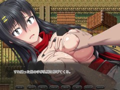 【#04エロゲー サムライヴァンダリズム(体験版)実況】爆乳女侍剣士がゴブリンに中出しセックスされまくってしまい・・・(ファンタジーRPG同人エロゲー hentai game) - Screenshot 2 of 16 - Hentai Anime