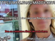 Preview 5 of Those 2 french sluts offer a threesome to this stranger they met at Burger King - 100% real porn