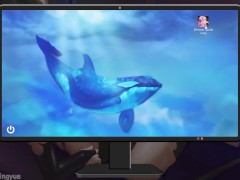 Daily life with my succubus boss - Fucking my succubus boss with a yoga pants