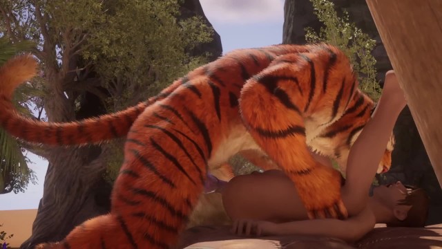 Big Tiger Cums inside Twink Boy W/ Creampie （毛茸茸的同性恋性爱） |野生动物毛茸茸的 - Pornhub Gay