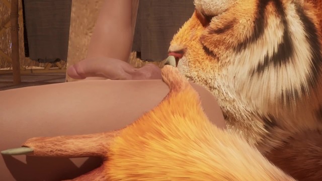 Big Tiger Cums inside Twink Boy W/ Creampie （毛茸茸的同性恋性爱） |野生动物毛茸茸的 - Pornhub Gay